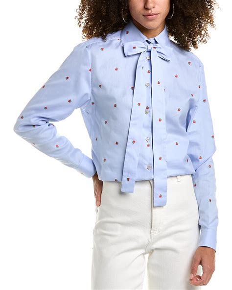 gucci button down blouse|Gucci casual shirts.